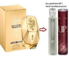 UP! 46 • Lady Million (Framboesa/ Baunilha) Feminino 50ml