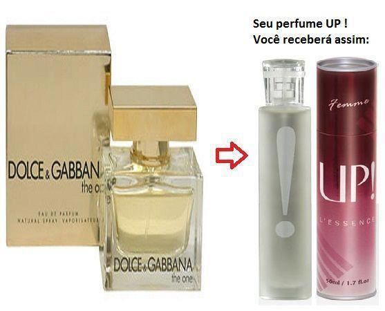 UP! 40 • The One (Baunilha/ Flores Brancas) Feminino 50ml